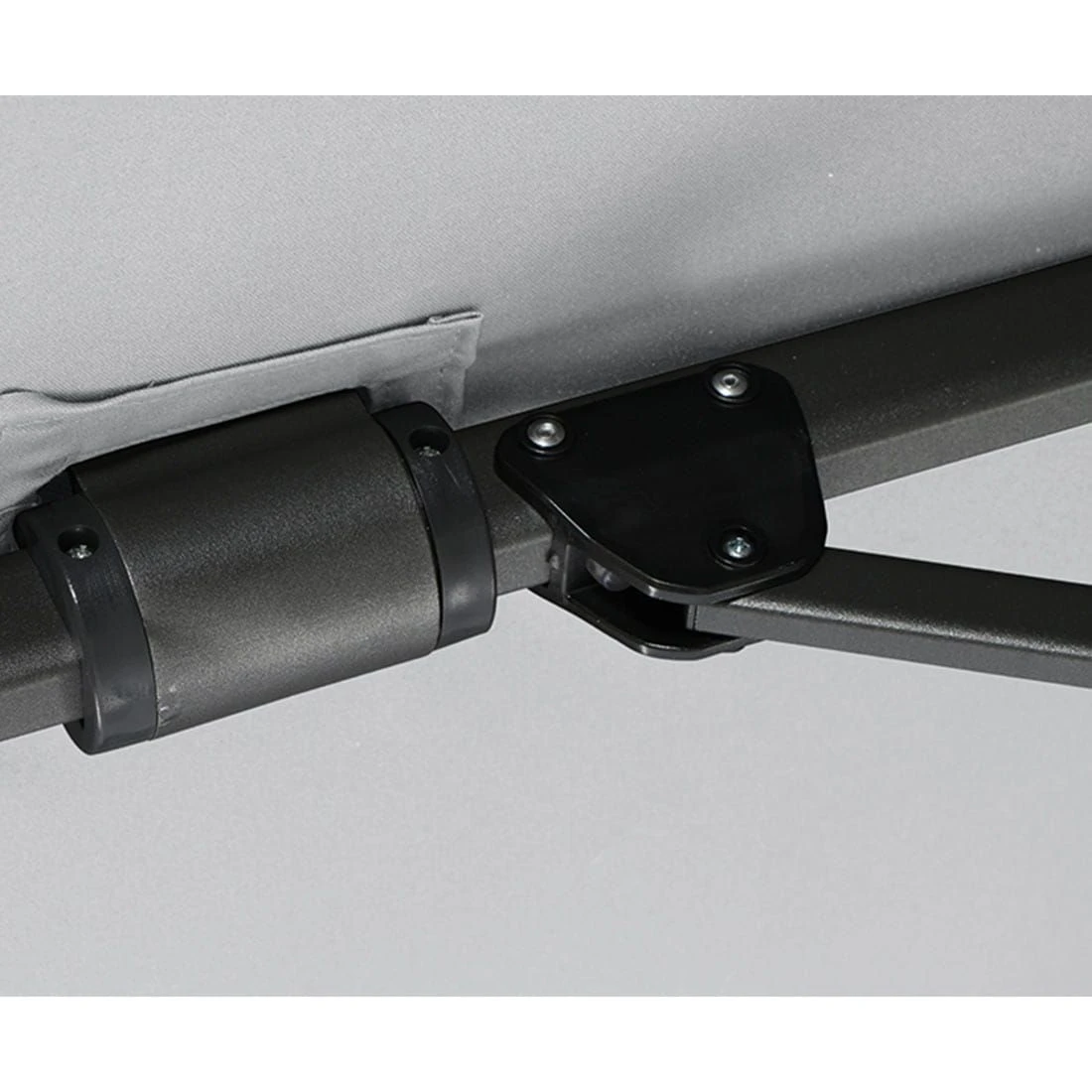 Siena Garden Sunset N+ Ampelschirm Ø 350 Cm Anthrazit/Stone 4 Siena Garden Sunset N+ Ampelschirm Ø 350 Cm Anthrazit/Stone – Bild 2