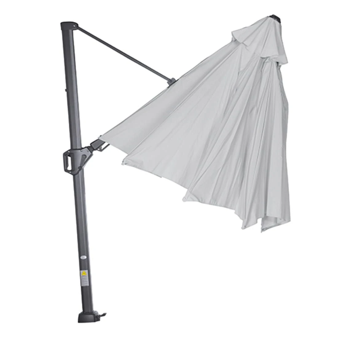 Siena Garden Sunset N+ Ampelschirm Ø 350 Cm Anthrazit/Stone 8 Siena Garden Sunset N+ Ampelschirm Ø 350 Cm Anthrazit/Stone – Bild 6