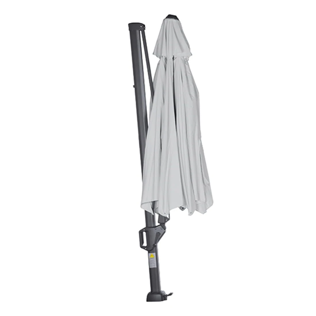 Siena Garden Sunset N+ Ampelschirm Ø 350 Cm Anthrazit/Stone 9 Siena Garden Sunset N+ Ampelschirm Ø 350 Cm Anthrazit/Stone – Bild 7