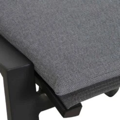 Siena Garden Valencia Hocker Aluminium/Polster Anthrazit/Salt&Pepper -Garten Leben 1247623 5