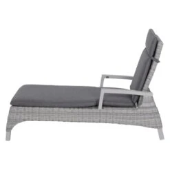 Siena Garden Corido Gartenliege Aluminium/Geflecht Matt Weiß-Grau/Ice-Grey/Grey -Garten Leben 1247634 8