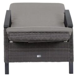Siena Garden Corido Gartenliege Aluminium/Geflecht Matt Anthrazit/Charcoal-Grey/Taupe -Garten Leben 1247645 3