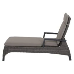 Siena Garden Corido Gartenliege Aluminium/Geflecht Matt Anthrazit/Charcoal-Grey/Taupe -Garten Leben 1247645 9