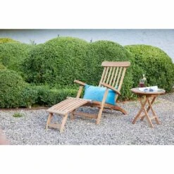 LC Garden Kampen Deckchair Teak Natur -Garten Leben 1248261 4