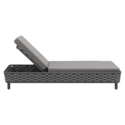 OUTLIV. Leon Gartenliege Aluminium/Rope/Acryl Anthrazit/Anthrazit-Blau-Meliert 13 OUTLIV. Leon Gartenliege Aluminium/Rope/Acryl Anthrazit/Anthrazit-Blau-Meliert -Garten Leben 1248448 2