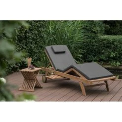 DeVries Woodie Beistelltisch 41x33cm Teak -Garten Leben 1250659 3