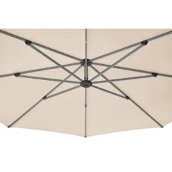 Glatz Sunwing Casa Easy Ampelschirm Ø300 Cm Stone Grey -Garten Leben 1251825 3