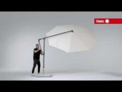Glatz Sunwing Casa Ampelschirm 270x270 Cm Vanilla