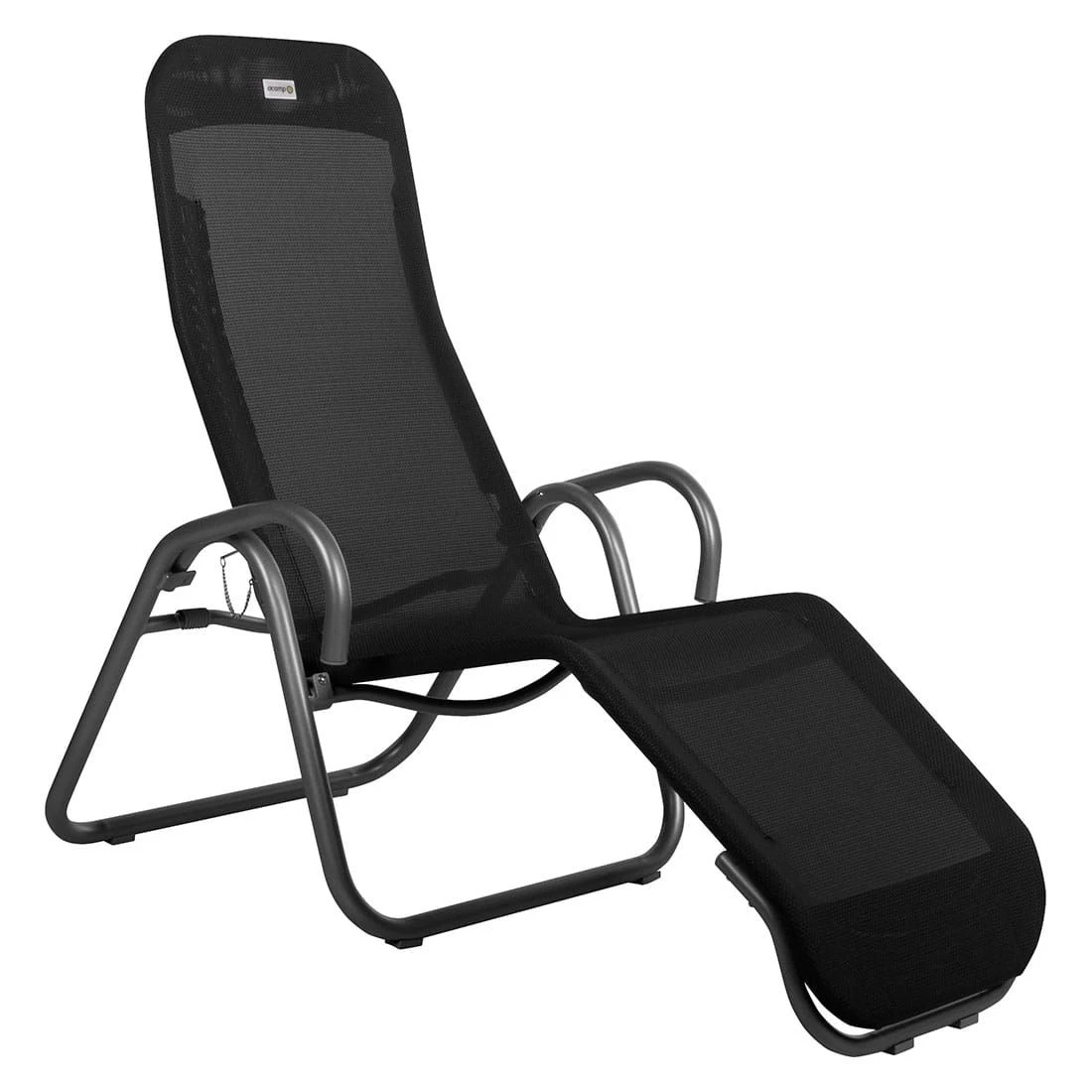 Acamp Calypso Bäderliege Stahl/Textilen Platin/Carbon 3 Acamp Calypso Bäderliege Stahl/Textilen Platin/Carbon