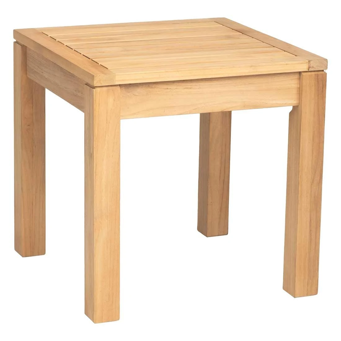 Stern Beistelltisch 45x45cm Teak 3 Stern Beistelltisch 45x45cm Teak
