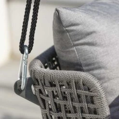 Stern Greta Schaukel Aluminium/Rope Inklusive Kissen Anthrazit/Platin/Seidengrau 11 Stern Greta Schaukel Aluminium/Rope Inklusive Kissen Anthrazit/Platin/Seidengrau -Garten Leben 1258722 4