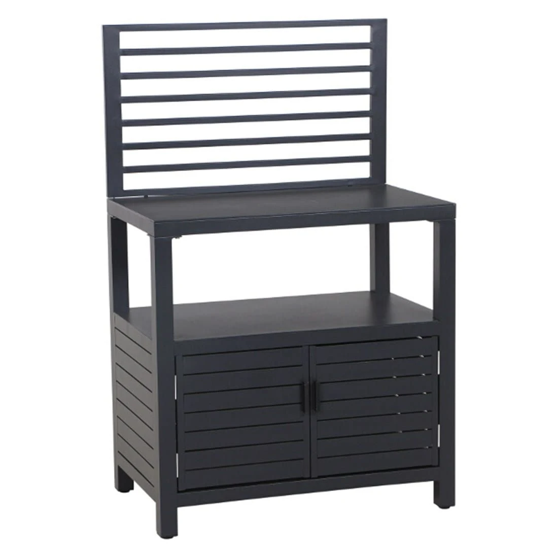 Siena Garden Texas Gartenregal Mittelelemernt Aluminium Anthrazit Matt 3 Siena Garden Texas Gartenregal Mittelelemernt Aluminium Anthrazit Matt