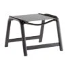 Sieger Royal Hocker Aluminium/Textilux® Eisengrau/Hellgrau -Garten Leben 1262209 1