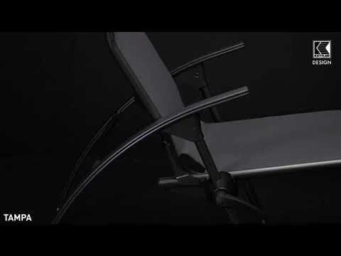 Kettler Tampa Bäderliege Anthrazit/Anthrazit 4 Kettler Tampa Bäderliege Anthrazit/Anthrazit – Bild 2