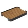 Zebra Carry Tablett Aluminium/Teak Graphit/Teak -Garten Leben 1290083 1 1