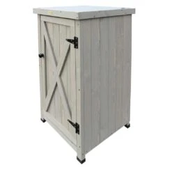 Habau Kompakt Gartenschrank 45x45x91 Cm -Garten Leben 1293966 4