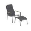 Hartman Galicia Loungesessel Inkl. Hocker Aluminium/Olefin Xerix -Garten Leben 1294087 1