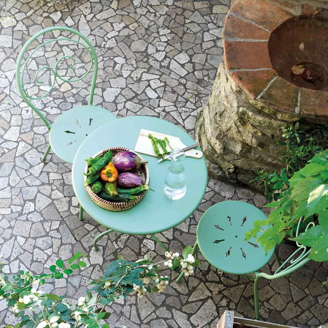 Vermobil Mimmo Stapelstuhl Stahl Antikgrau 5 Vermobil Mimmo Stapelstuhl Stahl Antikgrau – Bild 3