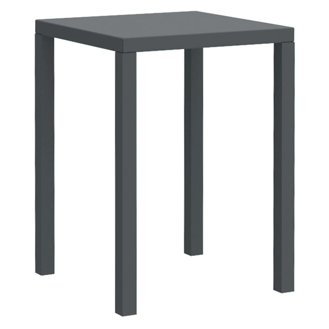 Vermobil Quatris Beistelltisch 32x32cm Stahl Antikgrau 3 Vermobil Quatris Beistelltisch 32x32cm Stahl Antikgrau