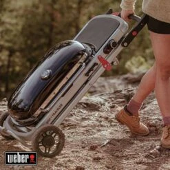 Weber Traveler Gasgrill Schwarz -Garten Leben 1301314 4