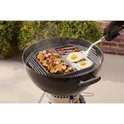 Weber 2in1 Sear Grillrost & Grillplatte Emailliertes Gusseisen Schwarz -Garten Leben 1301512 3