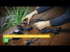 OUTLIV. Smart Light Starter -Set Wifi-Set: 3 RGB-Spots Silber/Schwarz