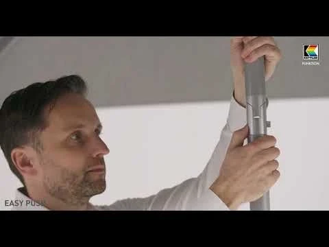 Kettler Easy Push Stockschirm 210x150cm Aluminium/Polyester Silber/Hellgrau Meliert 3 Kettler Easy Push Stockschirm 210x150cm Aluminium/Polyester Silber/Hellgrau Meliert