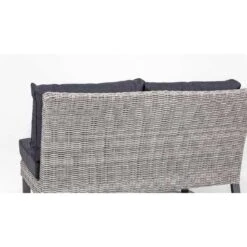 Kettler Palma Wing Endmodul Geflecht/Olefin White Wash/Anthrazit -Garten Leben 1306462 3 1