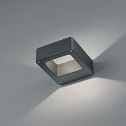 Trio Leuchten Reno Außenwandbeleuchtung Aluminium Druckguss Anthrazit -Garten Leben 1309377 3