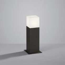 Trio Leuchten Hudson Wegeleuchte Aluminium/Kunststoff Anthrazit -Garten Leben 1309806 2