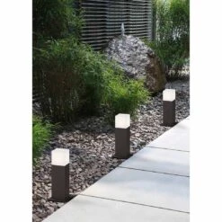 Trio Leuchten Hudson Wegeleuchte Aluminium/Kunststoff Anthrazit -Garten Leben 1309806 3