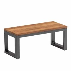 Kettler Ocean Skid City Line Gartensofa Inkl. Beistelltisch Alu/Olefin Anthrazit/Hellgrau Meliert -Garten Leben 1309927 7