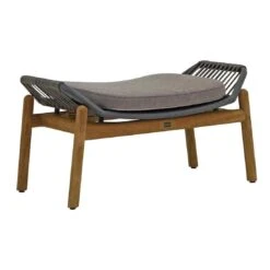 Zebra Pollux Loungesessel Inkl. Hocker Teak/Rope Teak/Brown Brushed Teak/Brown Brushed -Garten Leben 1321466 3