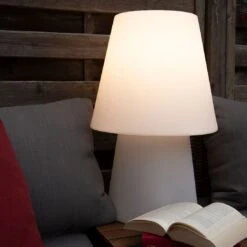 VON HASTEDT High Light PLUS SMART Tischleuchte H60cm LED Weiß -Garten Leben 1325668 3