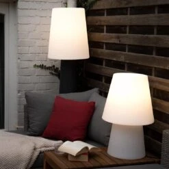 VON HASTEDT High Light PLUS SMART Tischleuchte H60cm LED Weiß -Garten Leben 1325668 4