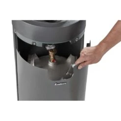 Enders NOVA LED L Gas-Feuersäule Ø36x102 Cm Edelstahl Grau -Garten Leben 1338824 4