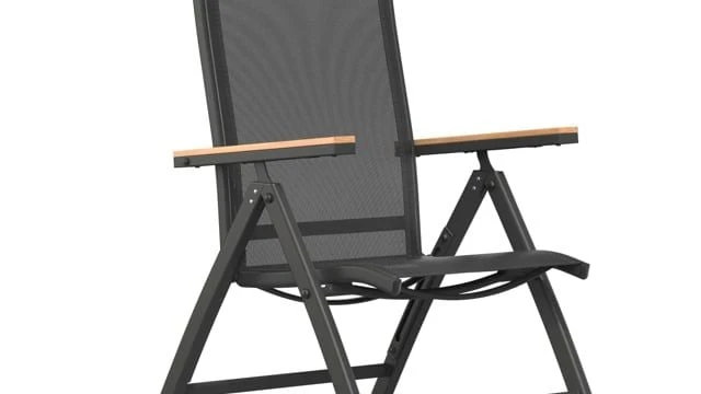 OUTLIV. Kobe Klappsessel Aluminium/Textilene Anthrazit 3 OUTLIV. Kobe Klappsessel Aluminium/Textilene Anthrazit