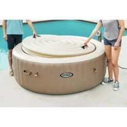 Intex Energiesparabdeckung Für Whirpool Pure Spa Beige 11 Intex Energiesparabdeckung Für Whirpool Pure Spa Beige -Garten Leben 1342905 4