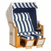 Sunny Smart Rustikal 34 Z Strandkorb Pinie/Geflecht Weiß/Blau 1 Sunny Smart Rustikal 34 Z Strandkorb Pinie/Geflecht Weiß/Blau -Garten Leben 1343488 1