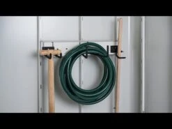 Biohort Neo Haken-Set Für Gerätehaus Grau-weiß