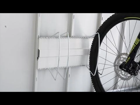 Biohort Neo Bikeholder Fahrradständer Grau-weiß 3 Biohort Neo Bikeholder Fahrradständer Grau-weiß