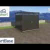 Biohort MiniGarage SmartBase Fundament 198x117cm Silber -Garten Leben 1349813 v 1763