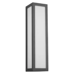 Trio Leuchten Fuerte LED Außenwandbeleuchtung 9x9,5x36cm Aluminium Anthrazit -Garten Leben 1352475 3