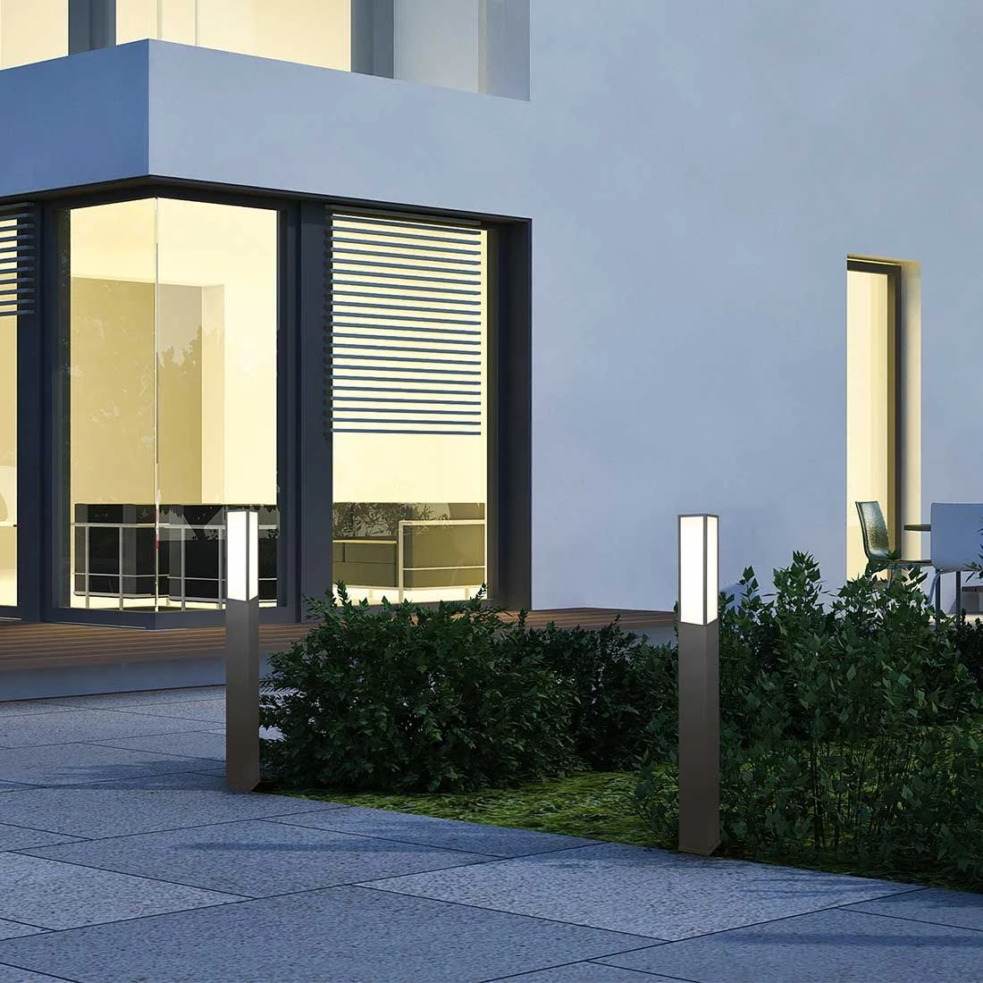 Trio Leuchten Fuerte LED Wegeleuchte 15x15x155cm Aluminium Anthrazit 7 Trio Leuchten Fuerte LED Wegeleuchte 15x15x155cm Aluminium Anthrazit – Bild 5