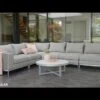 Kettler Ego Modular Gartensofa Aluminium/Sunbrella® Anthrazit/Sooty -Garten Leben 1476346 v 2964