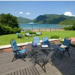 MWH Universal Gartentisch 160x90 Cm Streckmetall Eisengrau -Garten Leben 496345 2