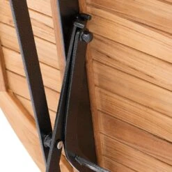 4Seasons Bellini Gartentisch Ø120cm Stahl/Teak Anthrazit/Teak -Garten Leben 4seasons bellini gartentisch durchm120cm stahl teak 1355555 6