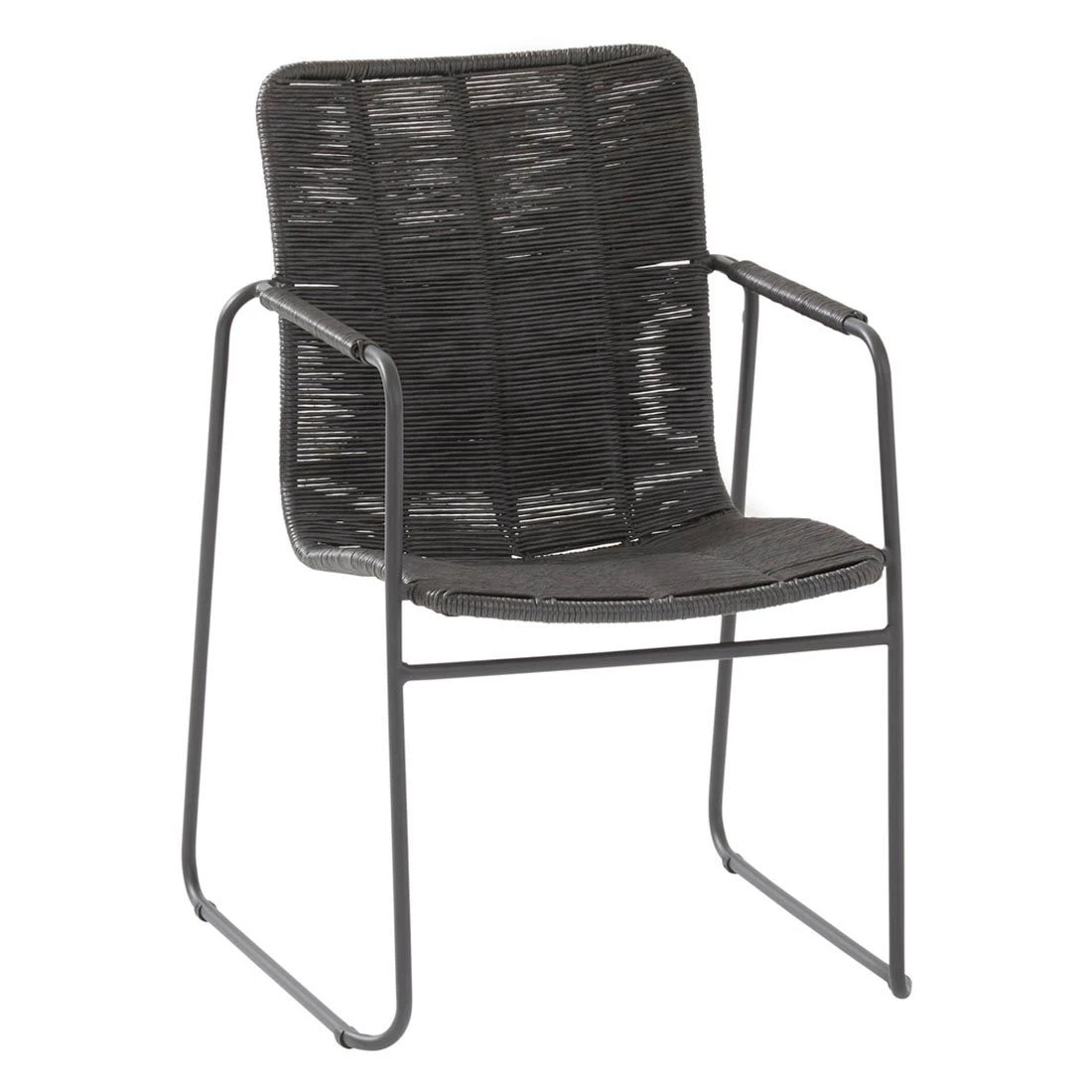 4Seasons Palma Stapelsessel Edelstahl/Rope Anthrazit 3 4Seasons Palma Stapelsessel Edelstahl/Rope Anthrazit