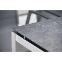 Stern Tischgestell 160x90 Cm Aluminium Graphit -Garten Leben 543348 12