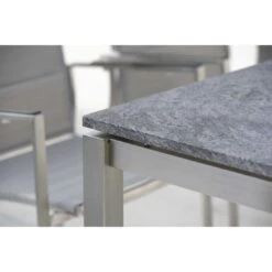 Stern Gartentisch-Gestell 200x100cm Edelstahl Vierkantrohr 34 Stern Gartentisch-Gestell 200x100cm Edelstahl Vierkantrohr -Garten Leben 543414 14